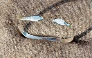 Armspange 'Schlangen' von Martin Bläse