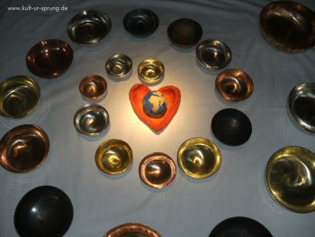 Klangschalenspirale Klangschalenspirale