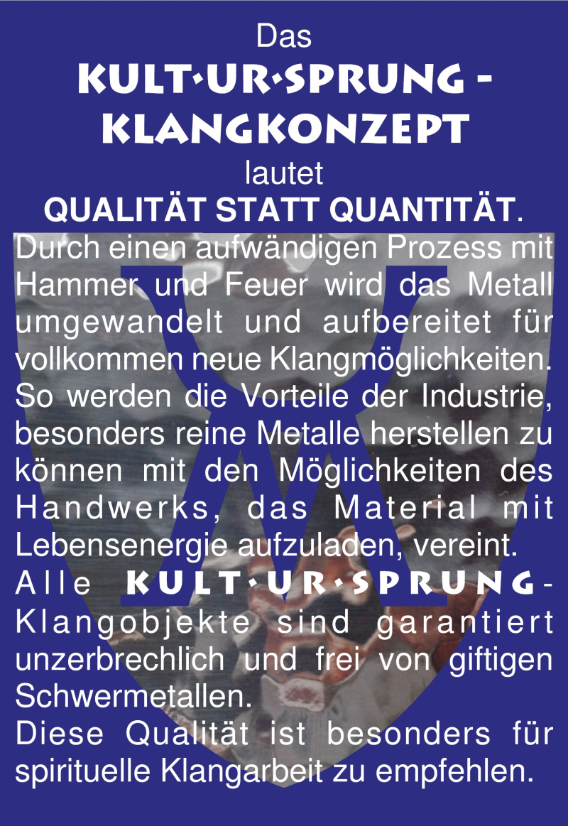 Das KUL-UR-SPRUNG - Qualitäts-Label